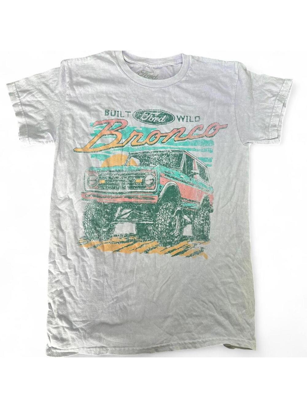Small Ford Bronco "Built Wild" T-shirt - Purple